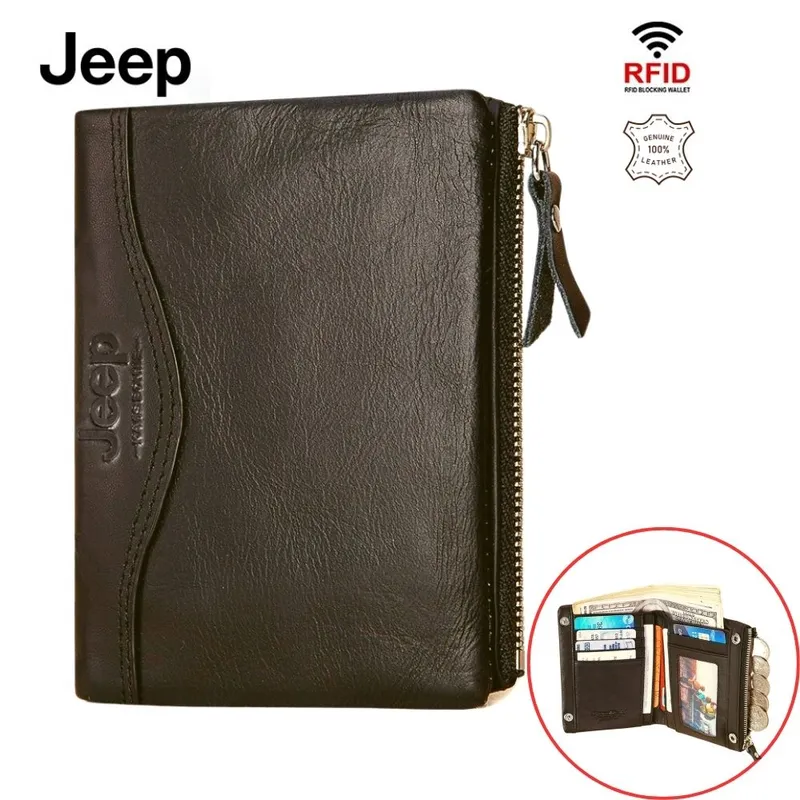 GENERICO - Billetera J-Kavis de Cuero Vacuno BP812 De Diseño Anatómico