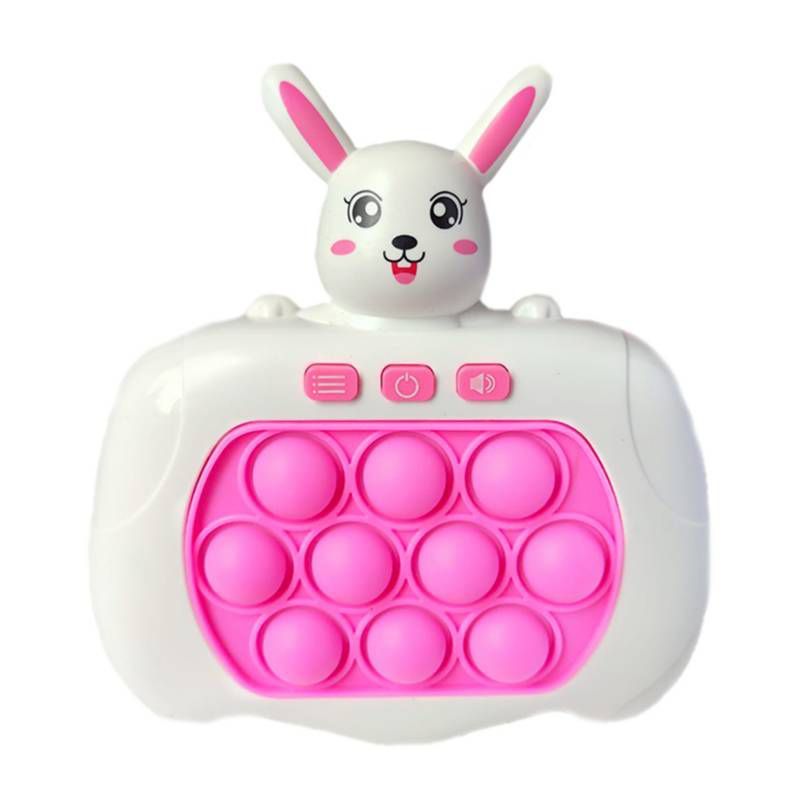 GENERICO - POP IT ELECTRÓNICO INTERACTIVO SENSORIAL CONEJITA - ESPAÑOL