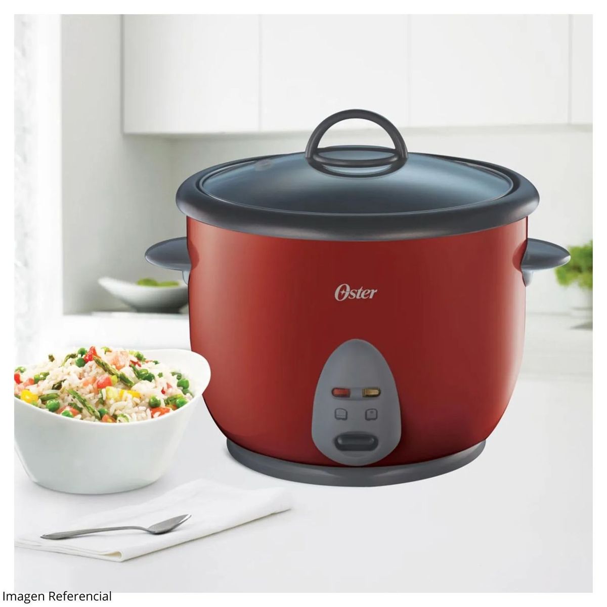 OSTER - Olla Arrocera Oster 1.8 Lts Rojo CKSTRC1700R