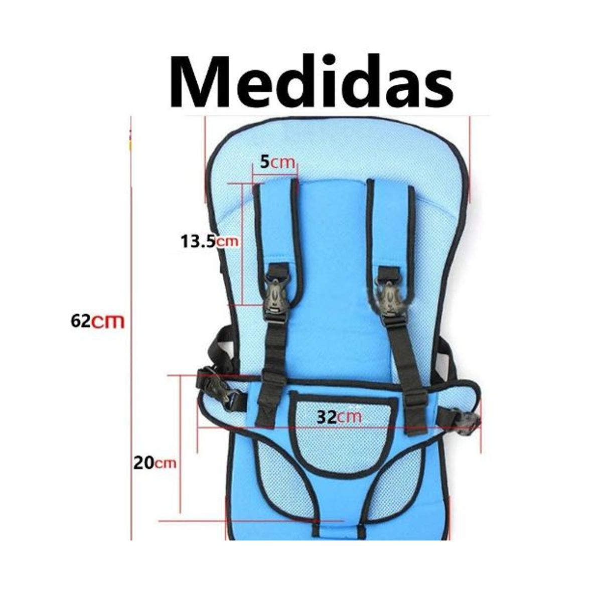 GENERICO - Silla Carro Bebe Seguridad Cinturón Infantil Niño