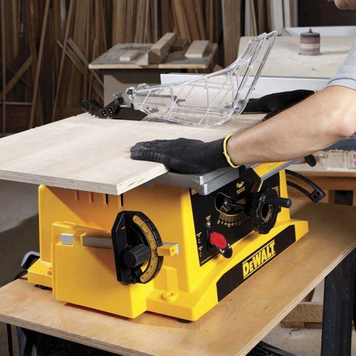 DEWALT - Sierra de Mesa 10 254 mm 1800W Corte en 90° 762 mm Dewalt DWE7470-B2