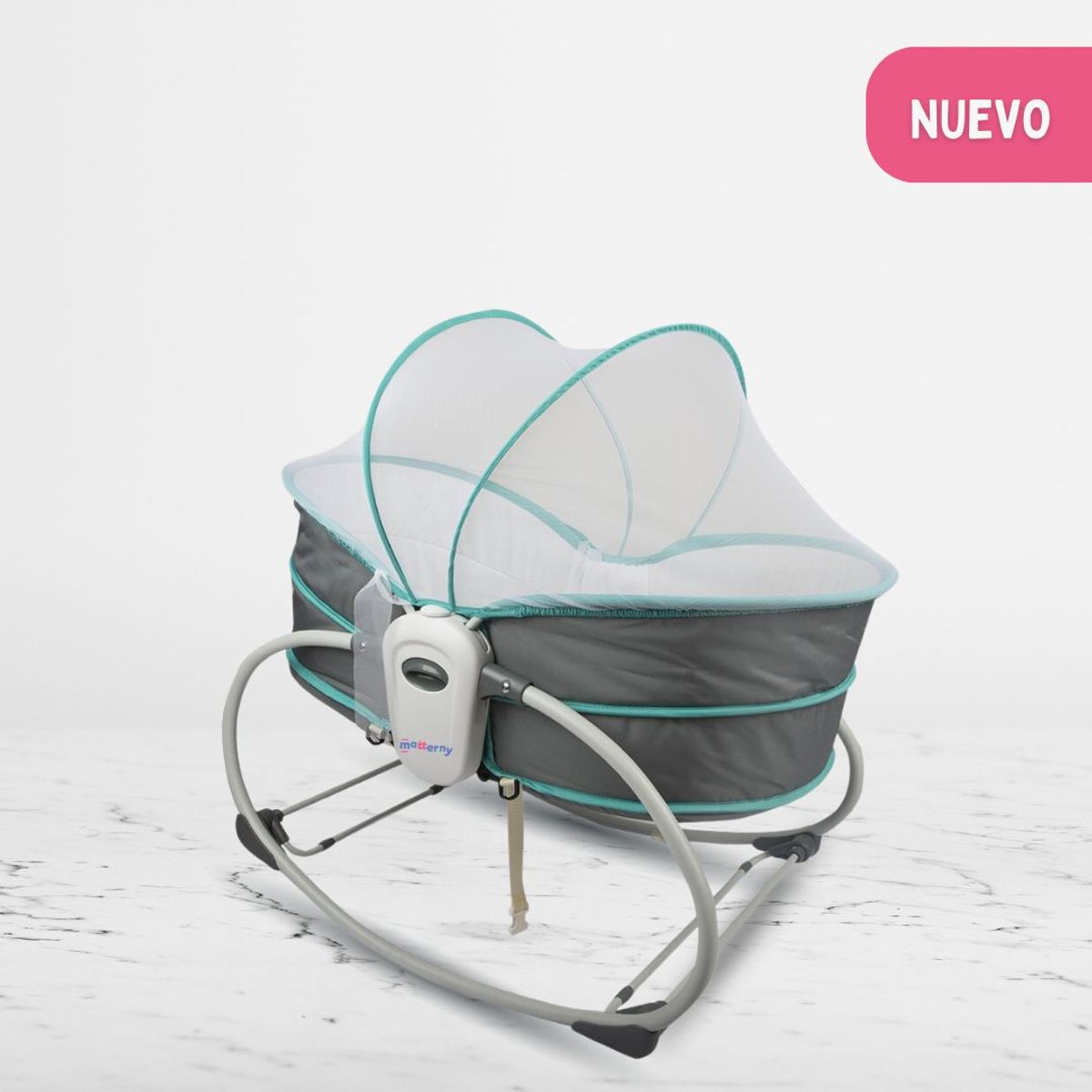 VALU MODA INFANTIL - Silla Nido Mecedora 5 en 1 Infanti para Bebé «ROCKER» Blue