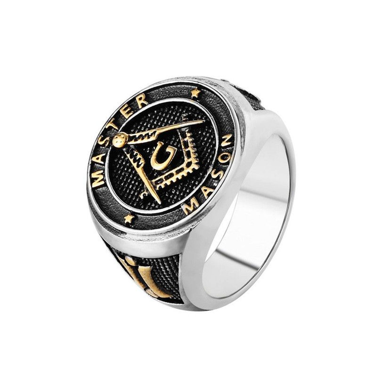 GENERICO - ANILLO MASON PLATEADO- RIN-43