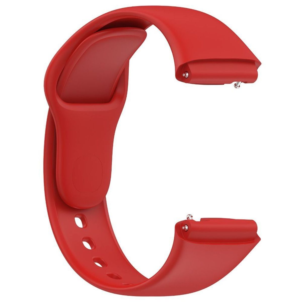 GENERICO - Correa Silicona para REDMI WATCH 3 ACTIVE - Rojo