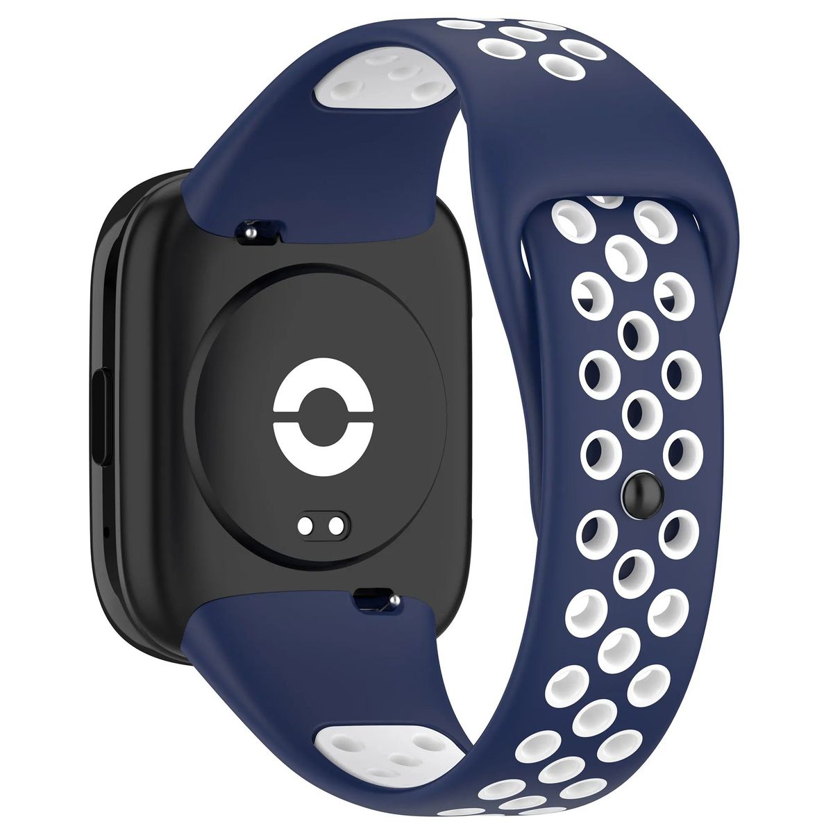 GENERICO - Correa Silicona Sport para REDMI WATCH 3 ACTIVE - A/Blanco