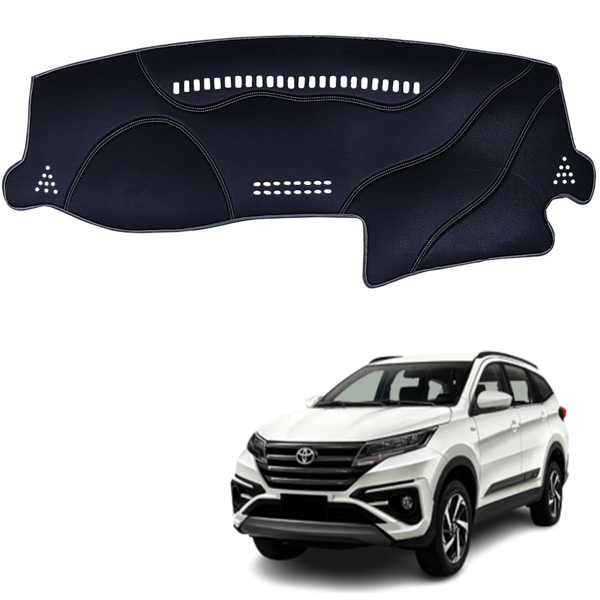 TECGO - PROTECTOR CUBRE TAPETE TABLERO TIPO TOYOTA RUSH 2023