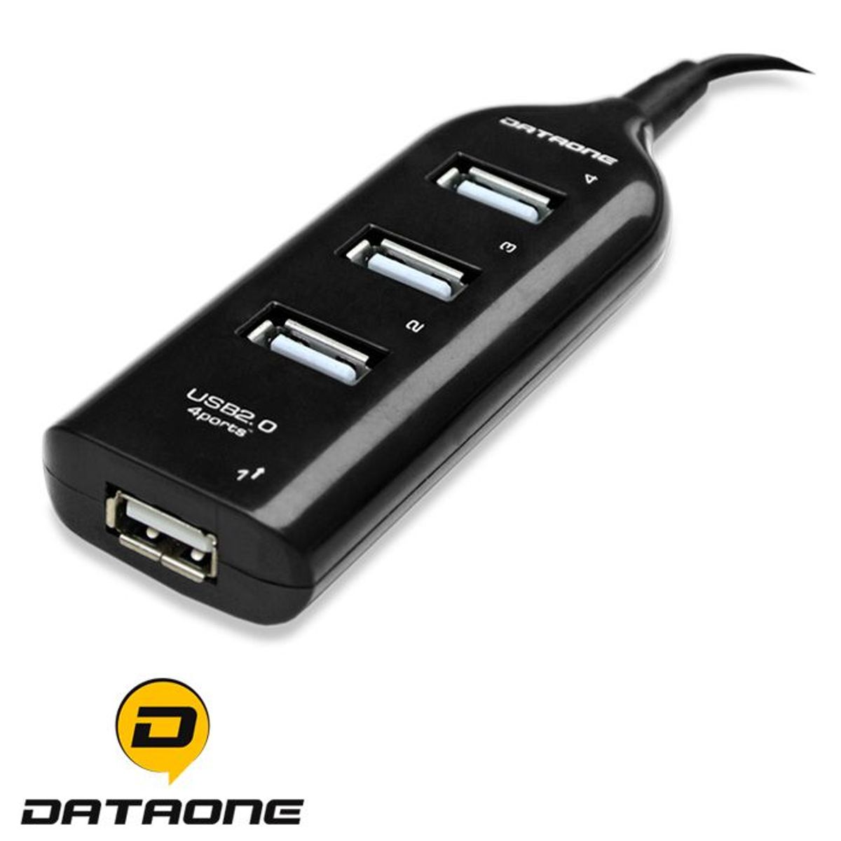 DATAONE - DATAONE DAT HUB 4 PORT HIGH-SPEED USB 2.0