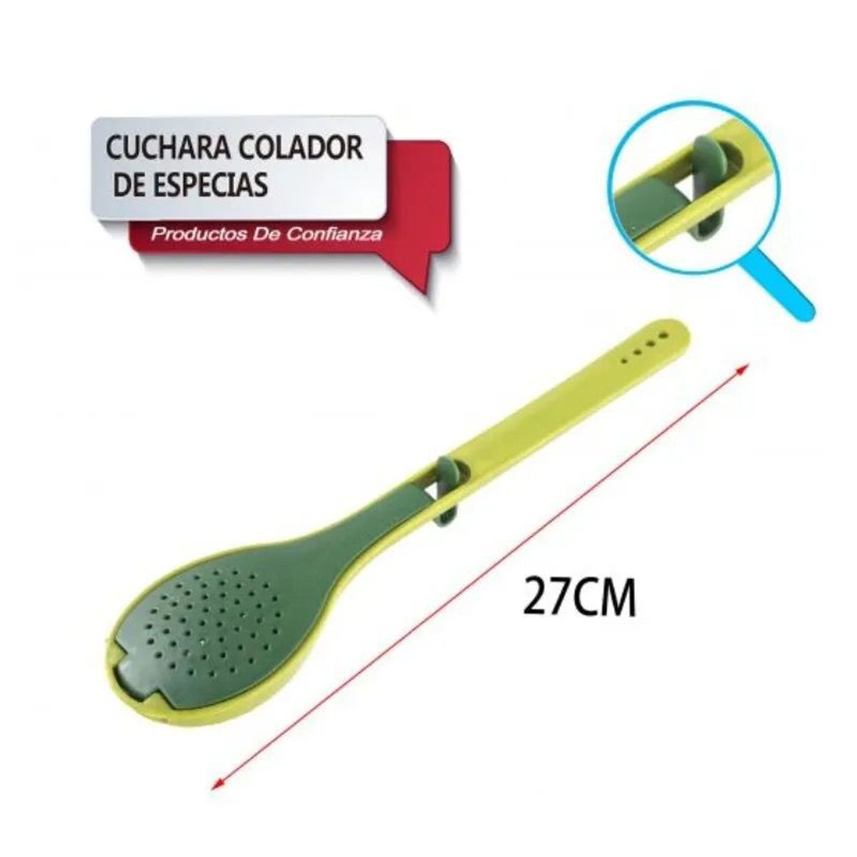 GENERICO - Cucharon Coladora de Especias Hierbas para Olla