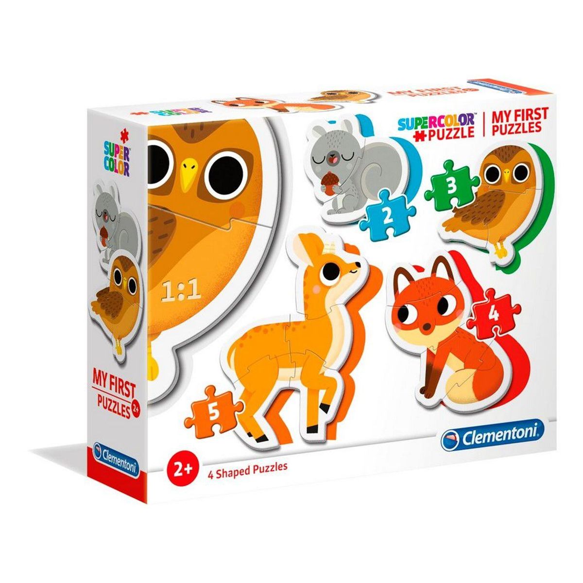 CLEMENTONI - Clementoni Mi Primer Rompecabezas  Animales Del Bosque