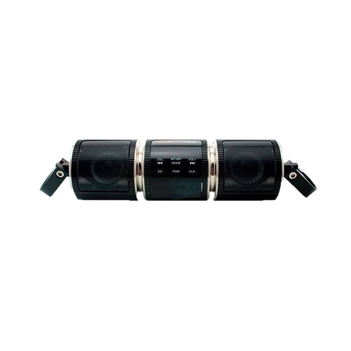 GENERICO - Parlante MT487 Negro Bluetooth MP3 para motocicletas