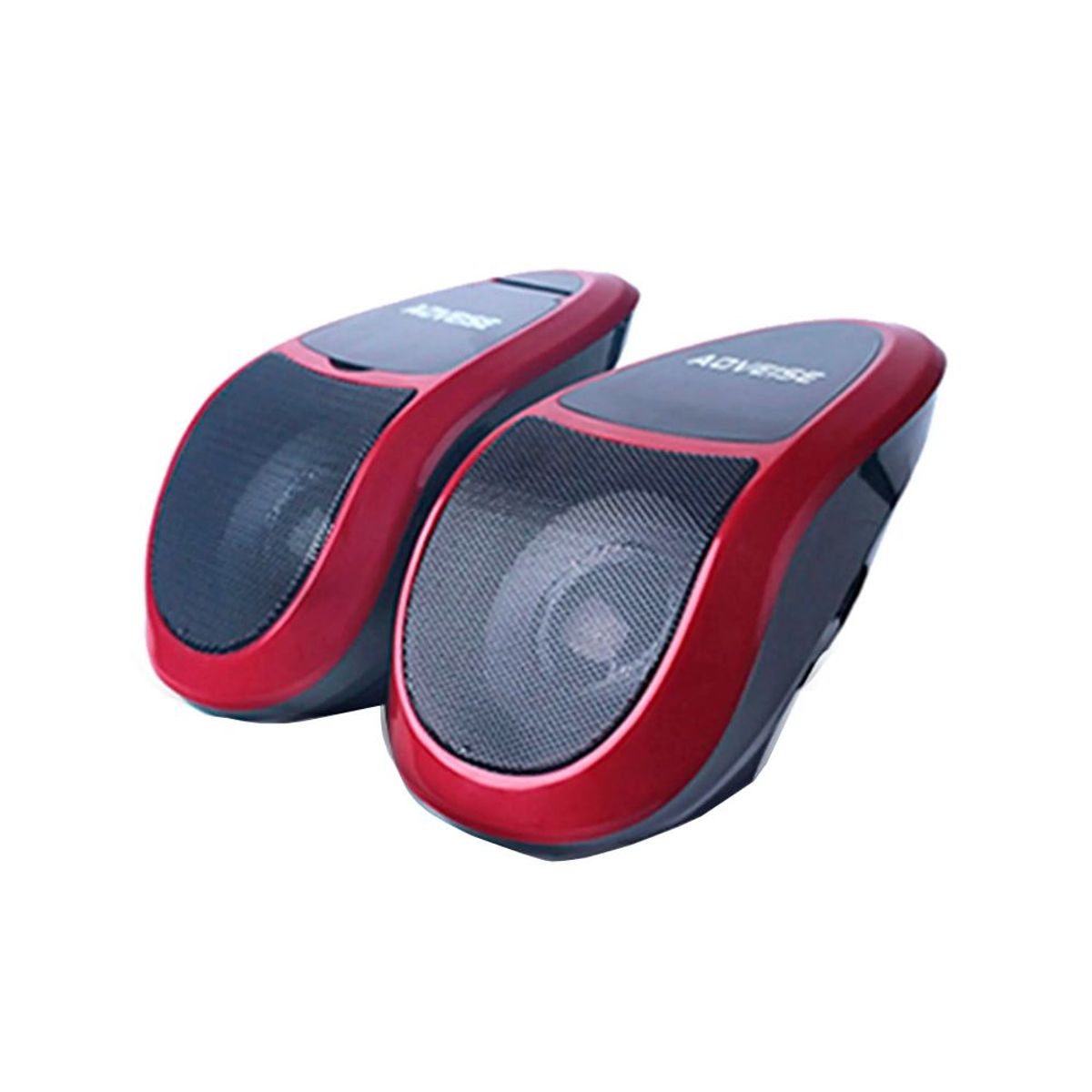 GENERICO - Parlante MT493 Rojo Bluetooth MP3 para motocicletas