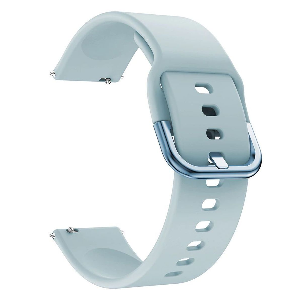 GENERICO - Correa Silicona Liso para HUAWEI GT4 de 46mm - Celeste