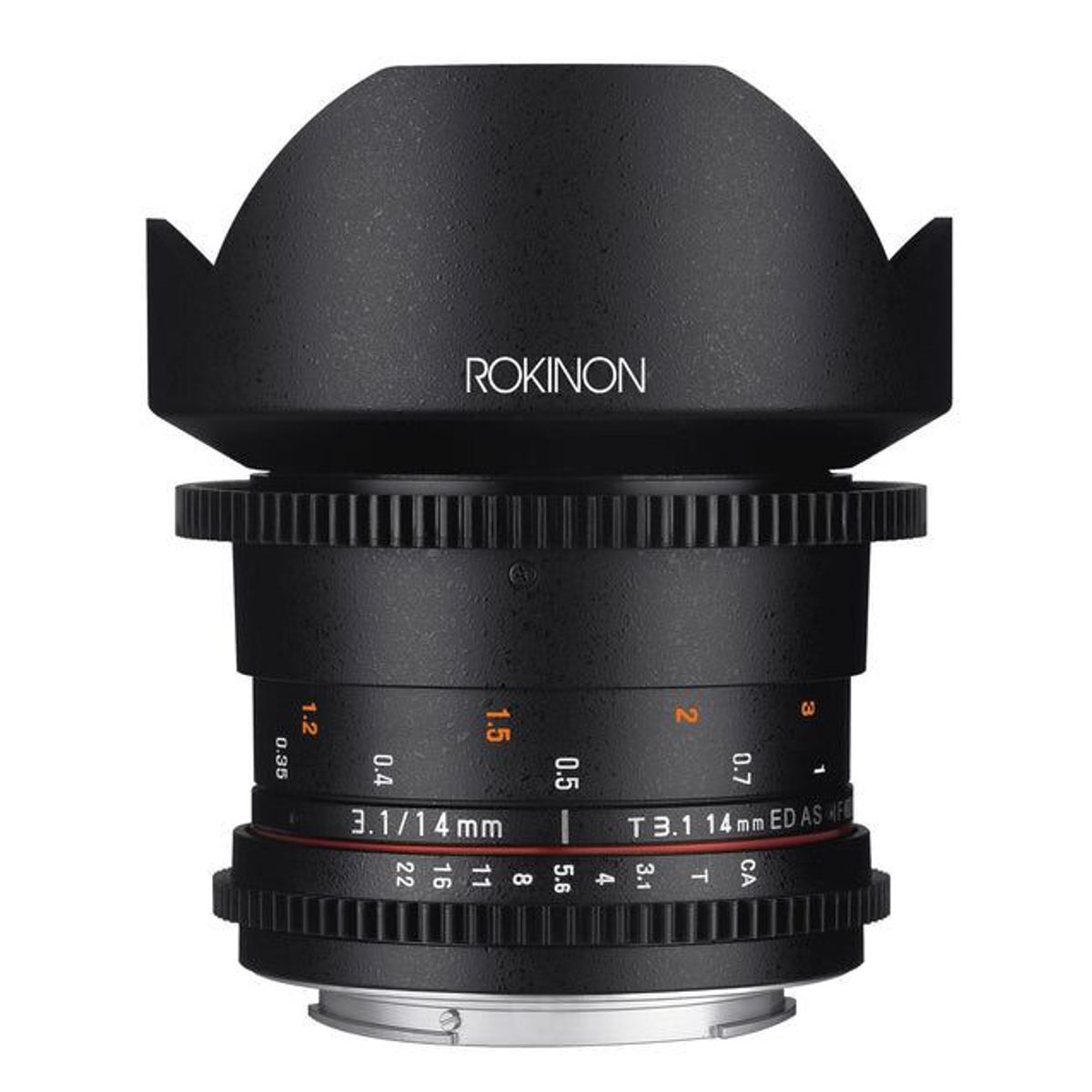 ROKINON - Lente Rokinon Cine DS T3.1 de 14 mm para montura Micro Cuatro Tercios