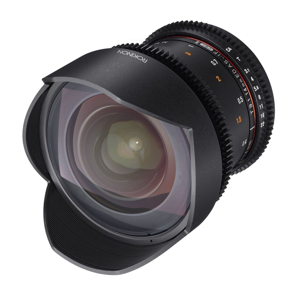 ROKINON - Lente Rokinon Cine DS T3.1 de 14 mm para montura Micro Cuatro Tercios