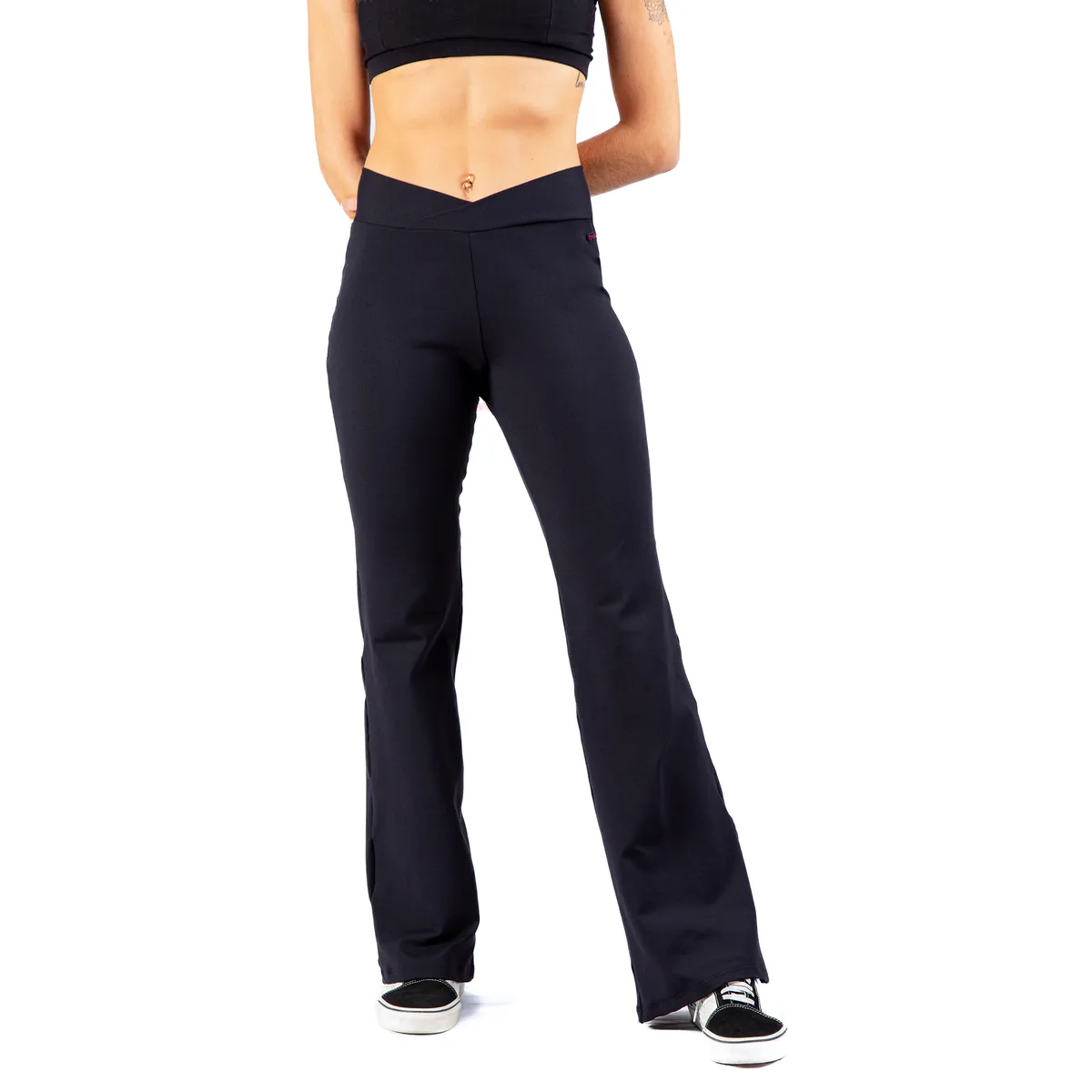 KINETIX - Pantalón Kinetix Flare Jazz Supplex Negro Mujer