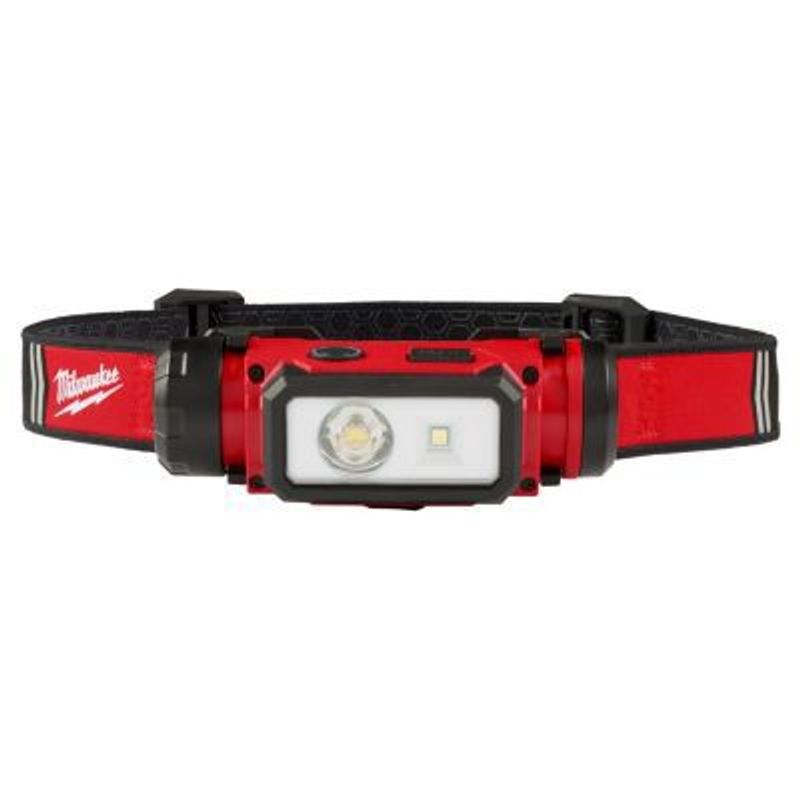 MILWAUKEE - Linterna p/casco 600 lumen c/usb recargable.