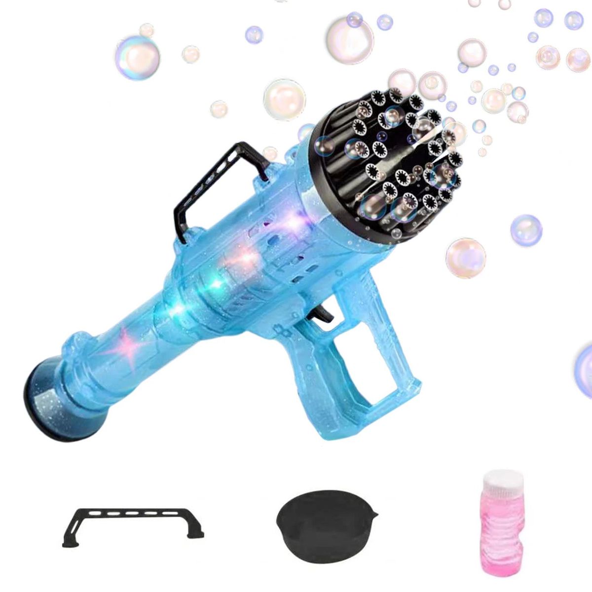 GENERICO - MAQUINA DE BURBUJAS AZUL 33CM - 21 HUECOS