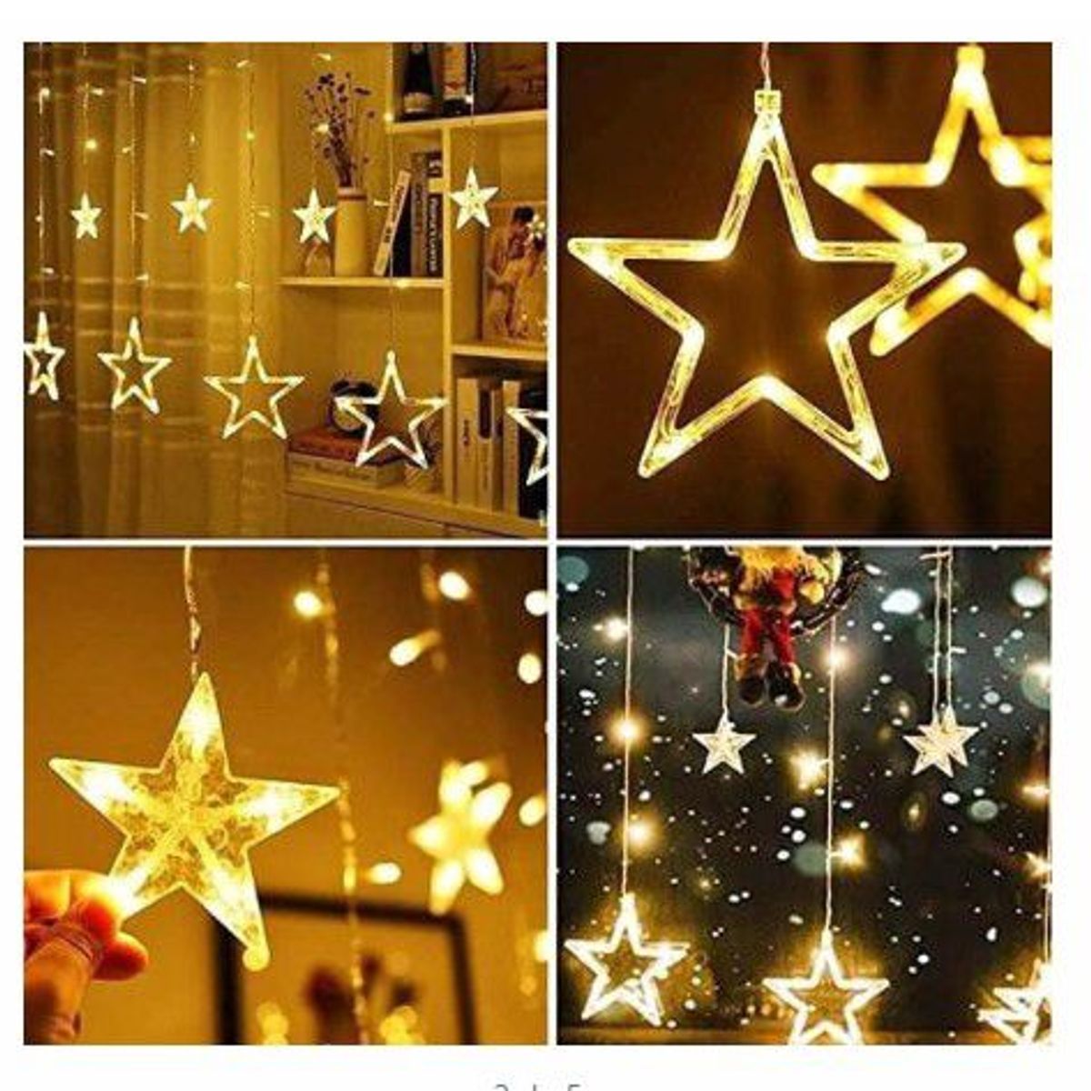 GENERICO - Luces led  Navidad Modelo Estrella