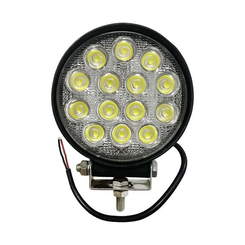GENERICO - Faro Pirata LED14 Redondo blanco