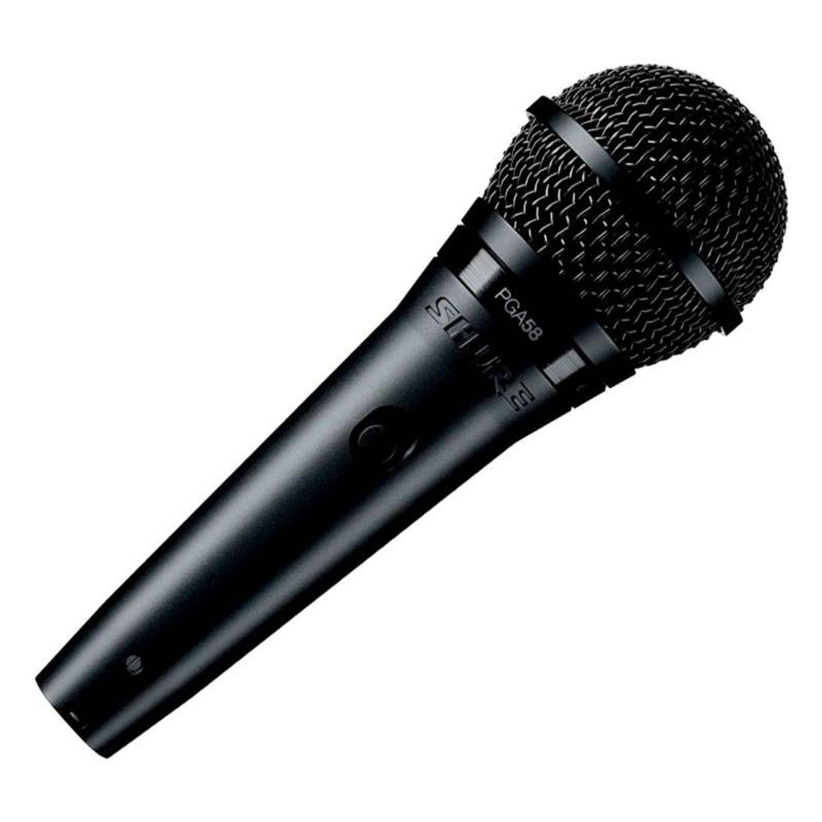 SHURE - PGA58 Shure - Micrófono vocal dinámico