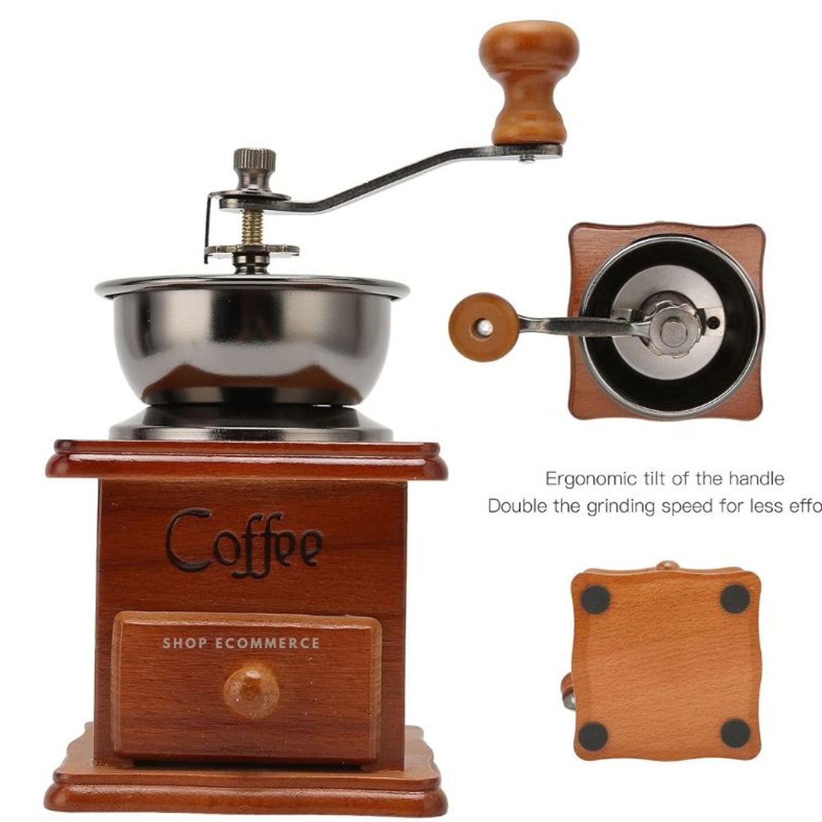 GENERICO - Molinillo manual vintage