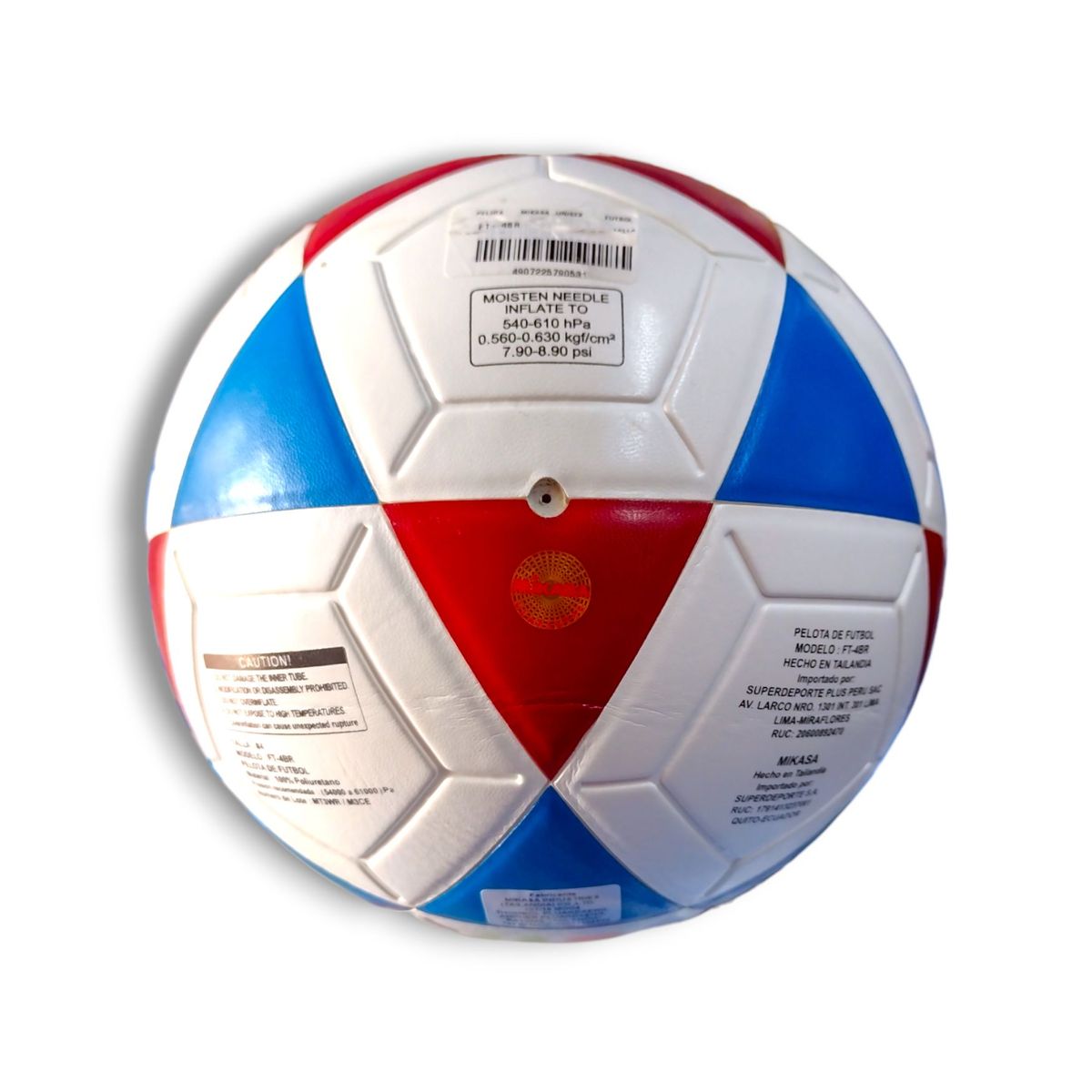 MIKASA - Pelota Mikasa de Fulbito  FT-4 Tricolor
