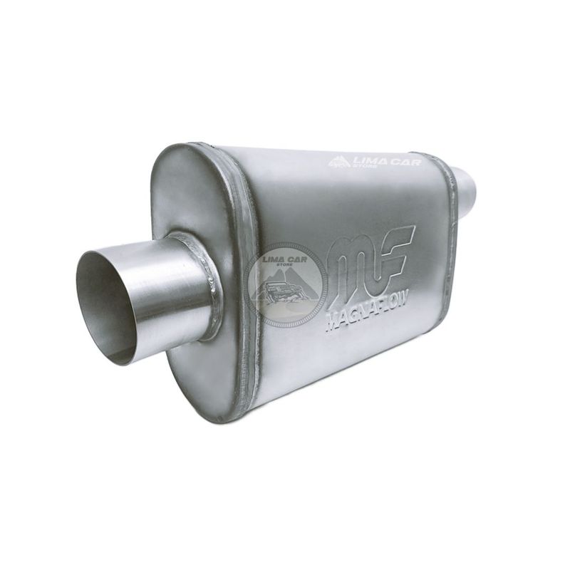 GENERICO - Resonador Muffler Magnaflow 3” Acero Inox Auto Camioneta