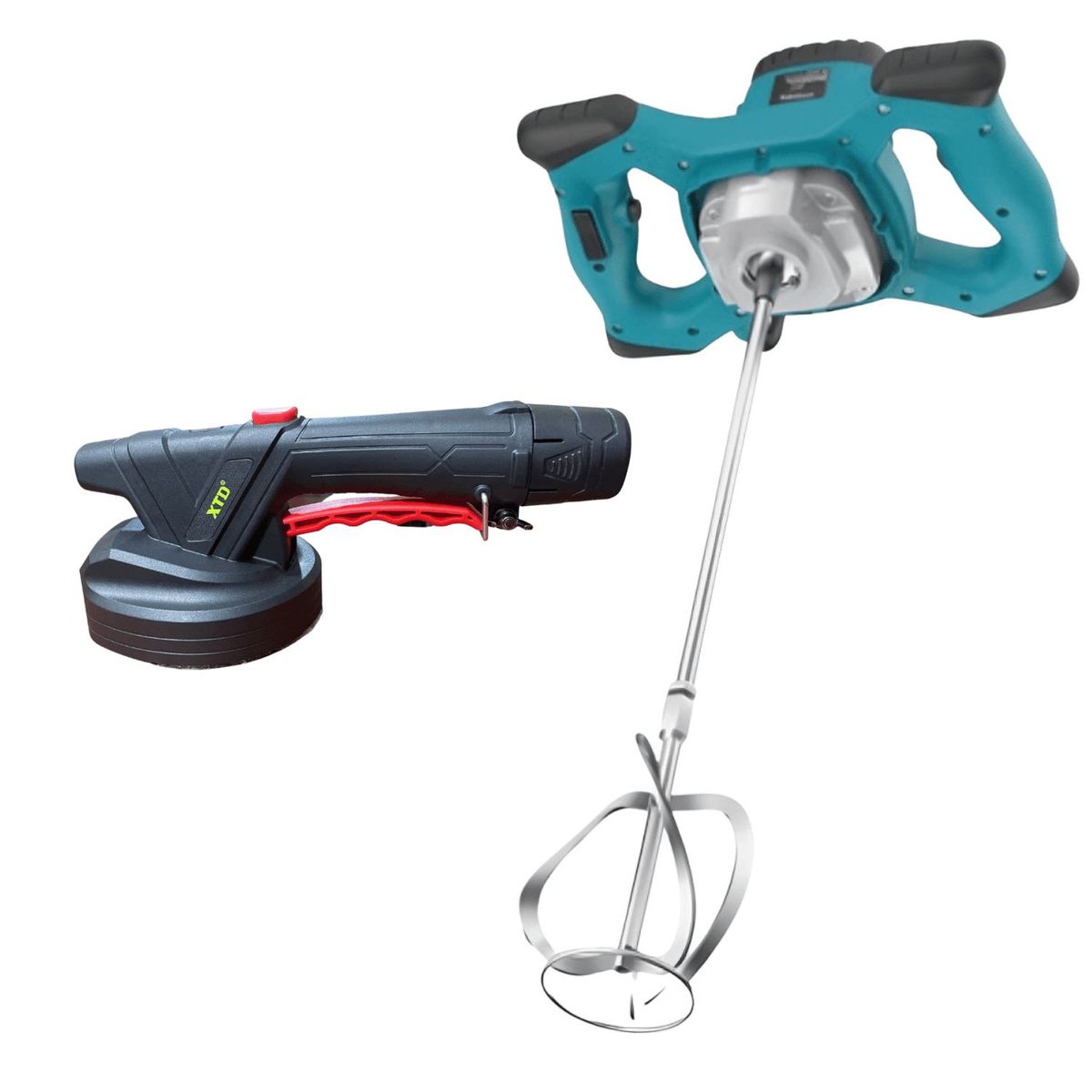 XTD - Mezcladora para pegamento de mayolica y ventosa inalambrica 12V XTD