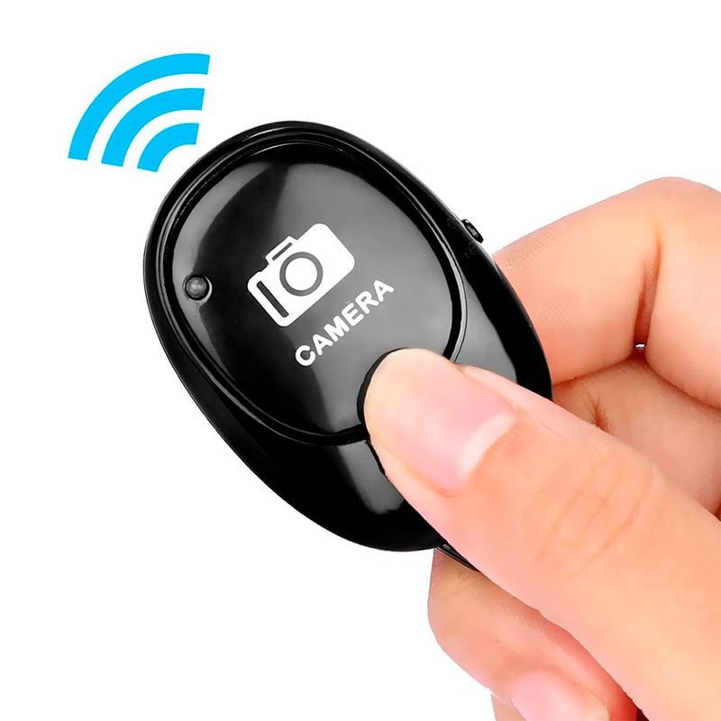 GENERICO - Disparador Bluetooth Shutter Para iPhone Android iOS