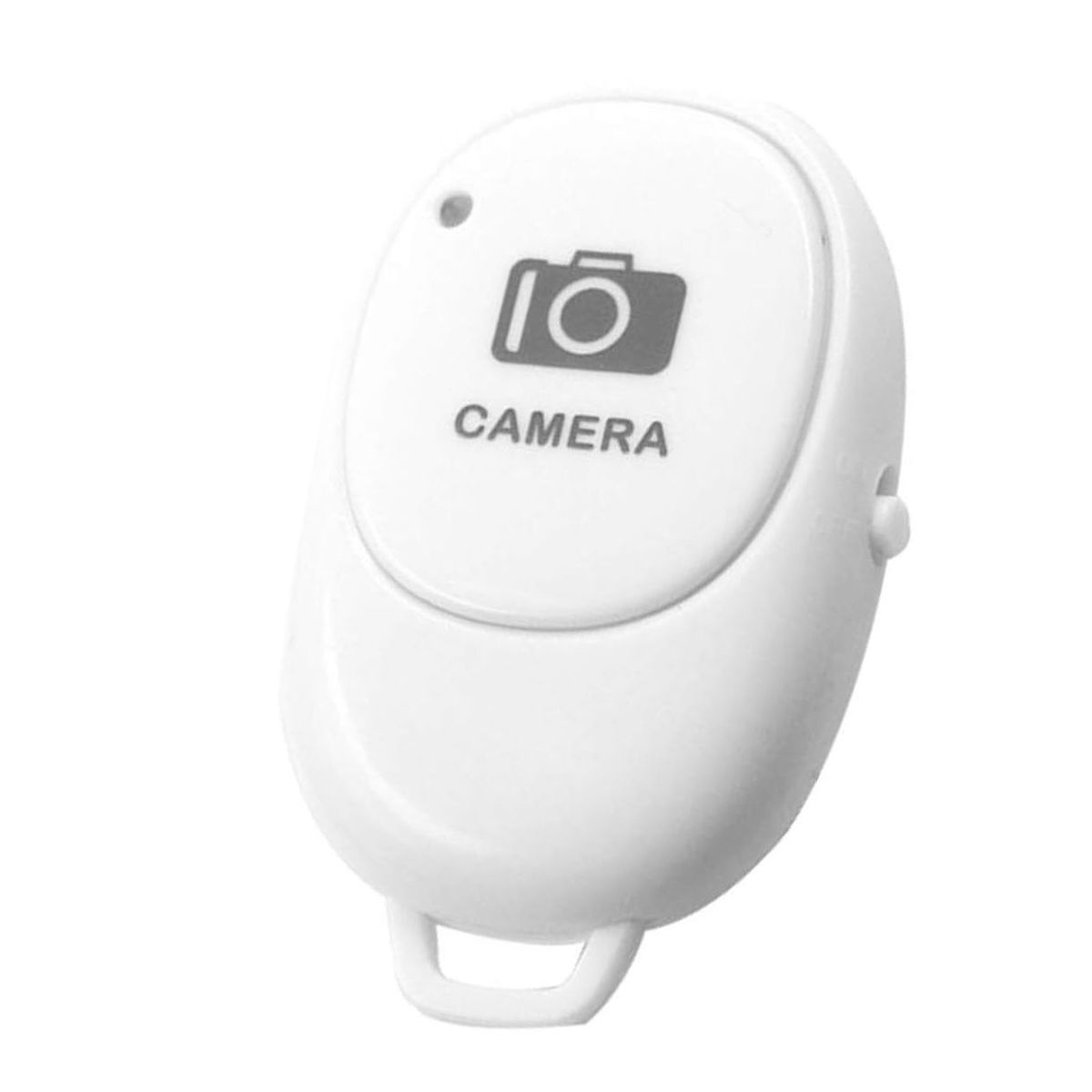 GENERICO - Disparador Bluetooth Para iPhone iOS Android Blanco