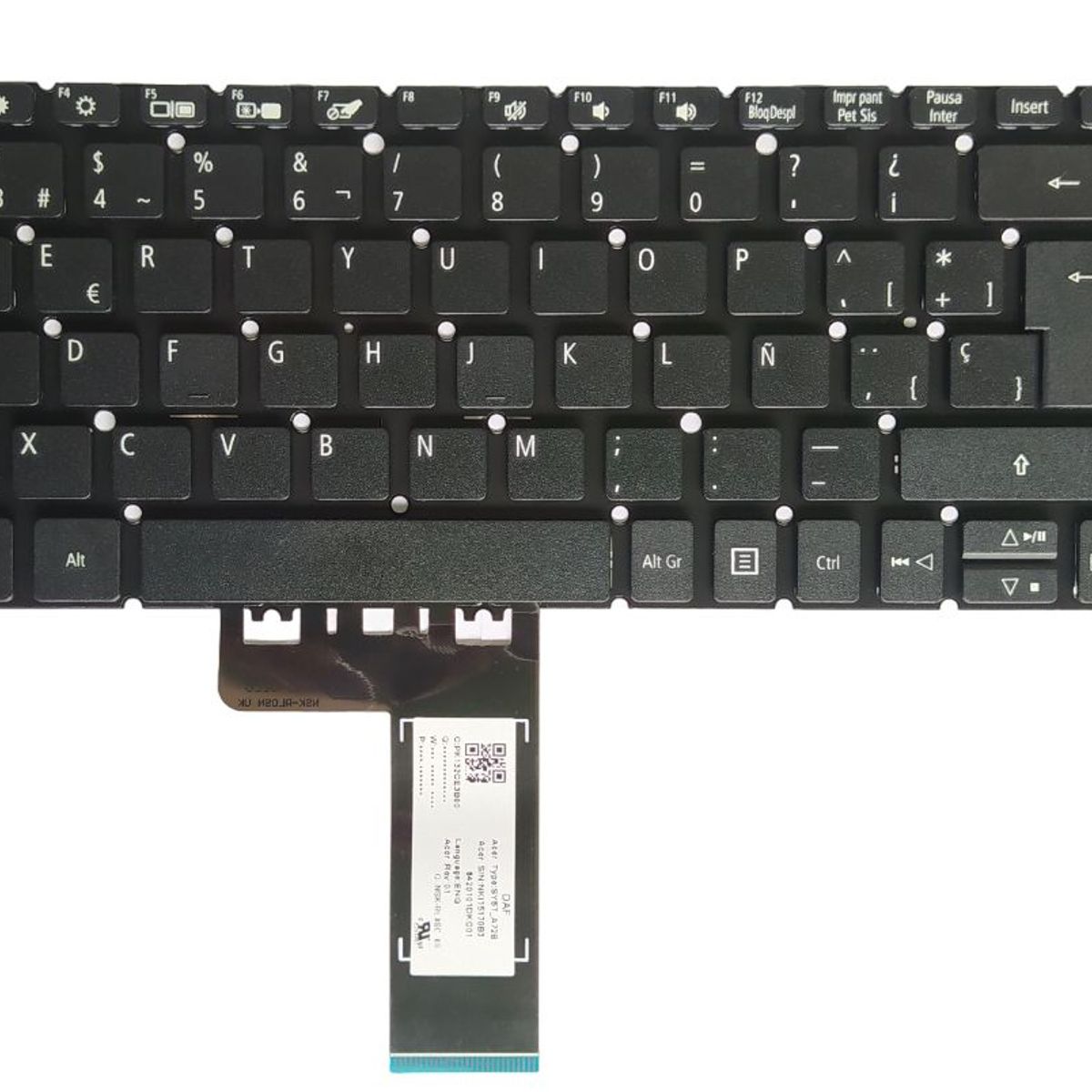 ACER - TECLADO ORIGINAL ACER ASPIRE 5  A515-43 A515-52 A515-54 A315-54