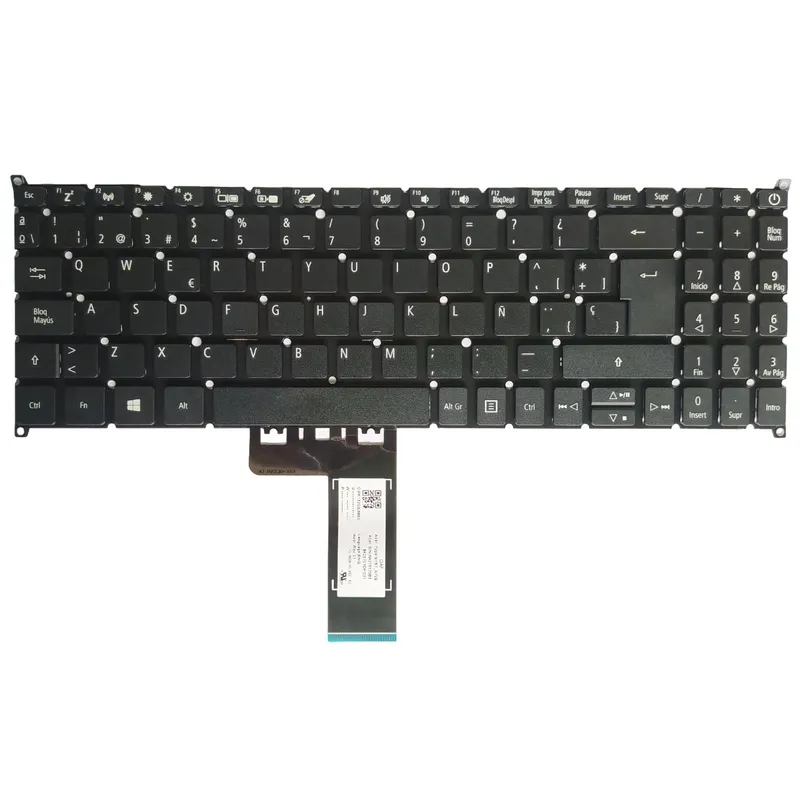ACER - TECLADO ORIGINAL ACER ASPIRE 5  A515-43 A515-52 A515-54 A315-54