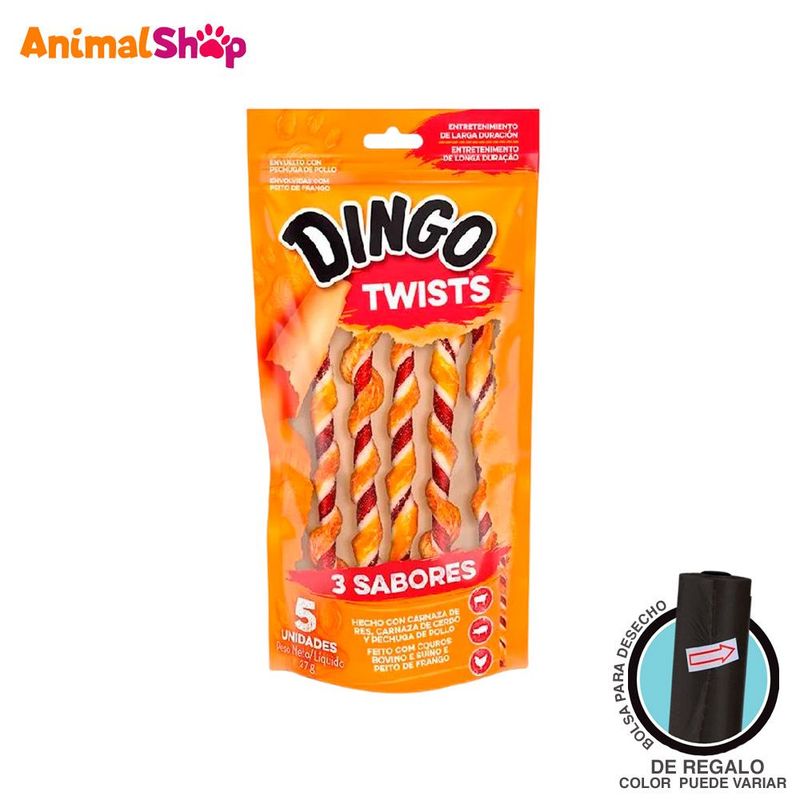 DINGO - Snacks De Perro Dingo Twists 5Un
