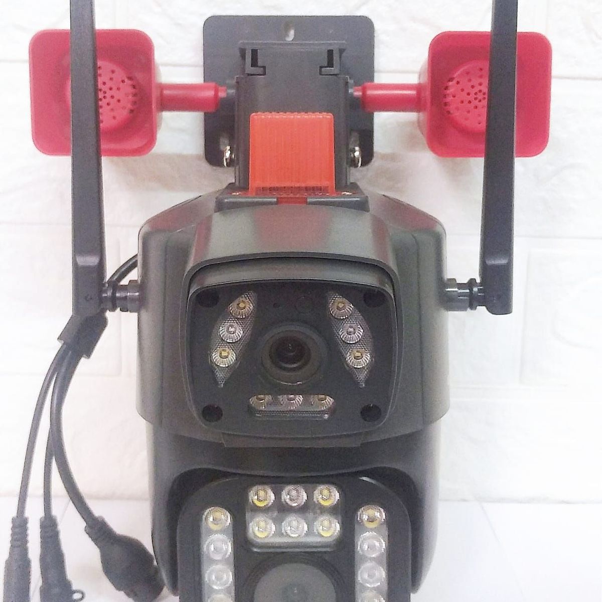 SEISA - Camara  Wifi con  Doble Lente 360 Exterior Sirenas Alarma