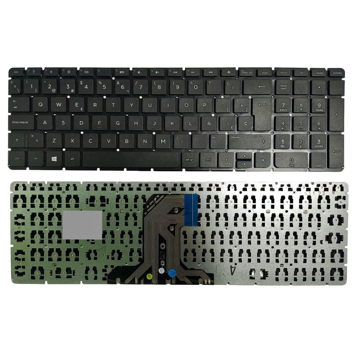 HP - Teclado ORIGINAL Hp 250 G4 255 G4 256 G4 TPN-C125 TPN-C126 HQ-TRE