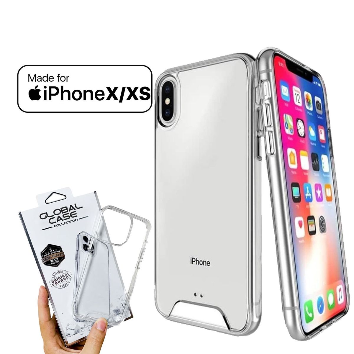 SPACE - Case Space Para Iphone X-Xs Transparente