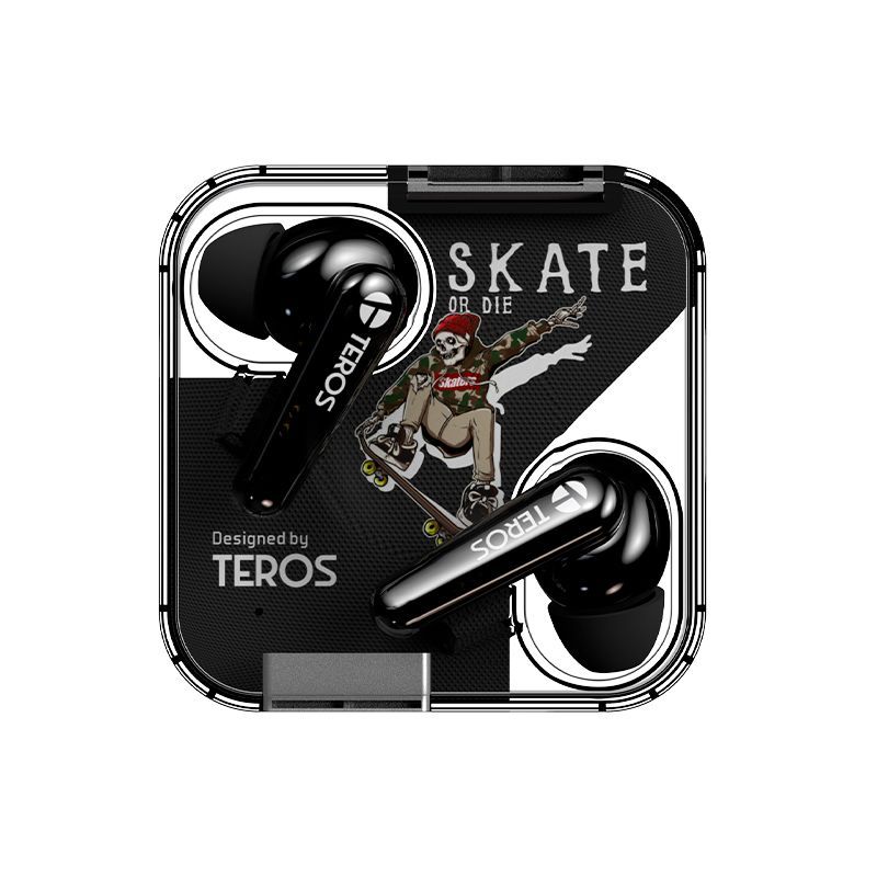 TEROS - AUDIFONOS TEROS INALAMBRICOS TWS TE8072N NEGRO