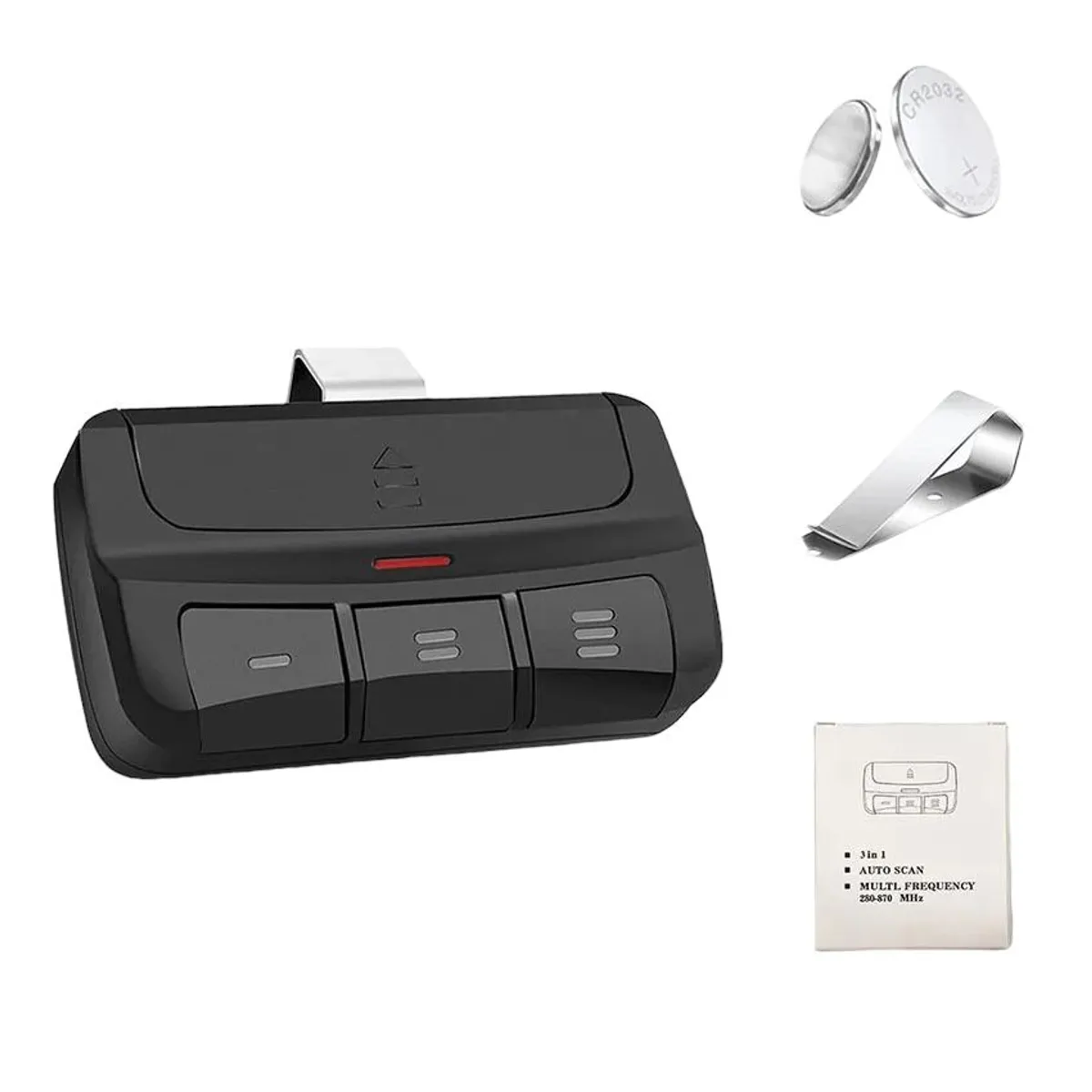 GENERICO - Control Remoto Multifrecuencia Puerta de Garaje