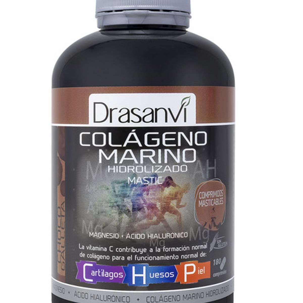 DRASANVI - Colágeno Marino 180 Comprimidos Masticable Chocogalleta