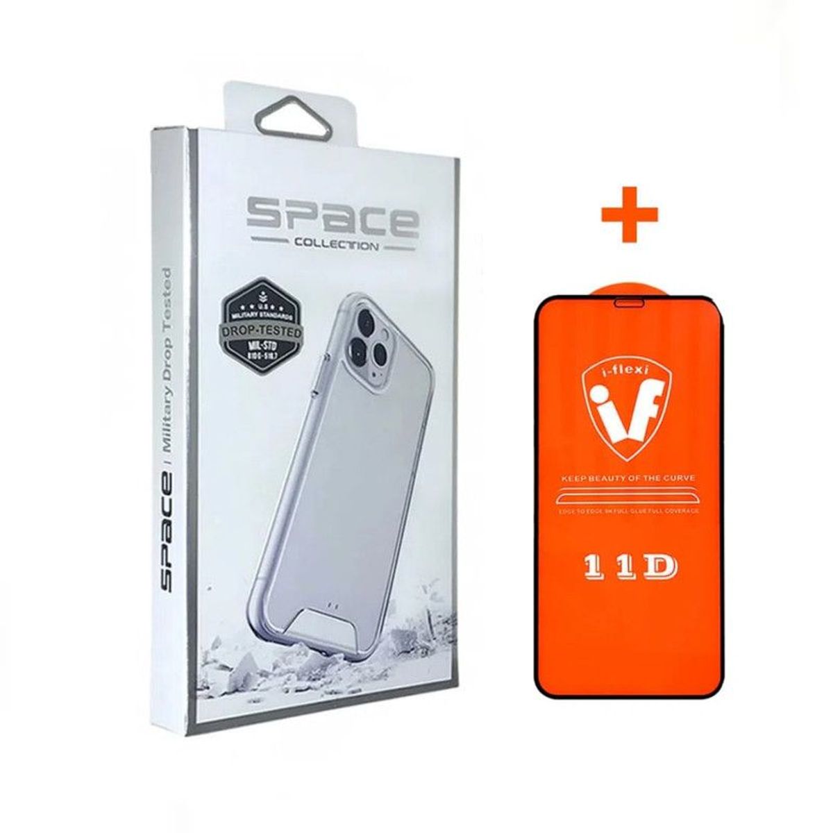 SPACE - Case Space Para Xiaomi Redmi 10 + Mica de Vidrio