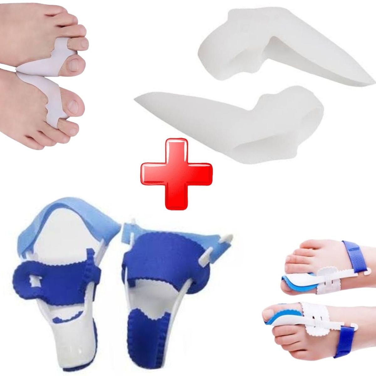 OEM - Combo Corrector de Juanete Uso Nocturno Ferula Hallux Valgus