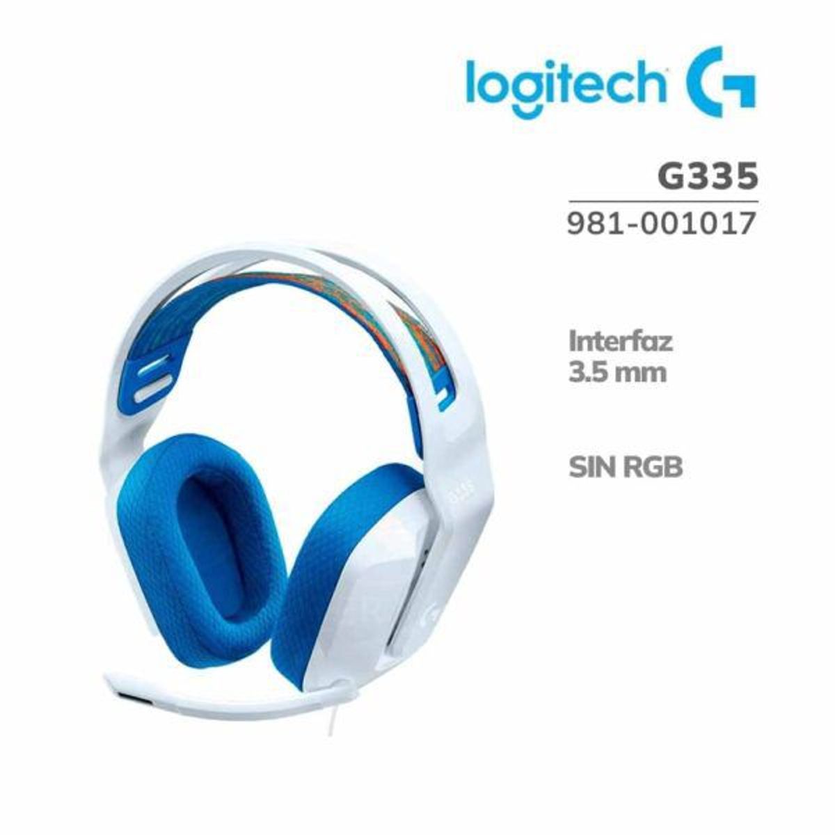 LOGITECH - AUDIFONO LOGITECH  G335 BLANCO