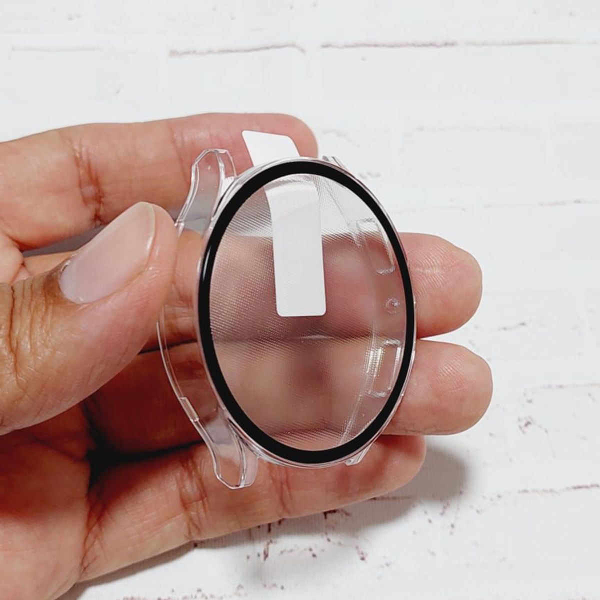 GENERICO - Case Funda 360 para SAMSUNG GALAXY WATCH 6 DE 44MM - Clear