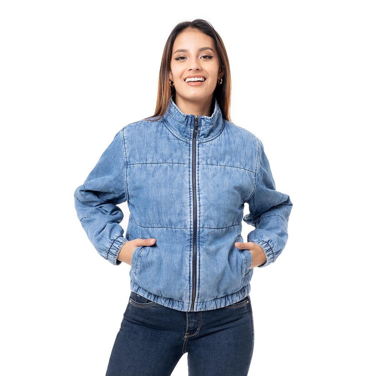 PIONIER - Casaca Denim Mujer Janzil