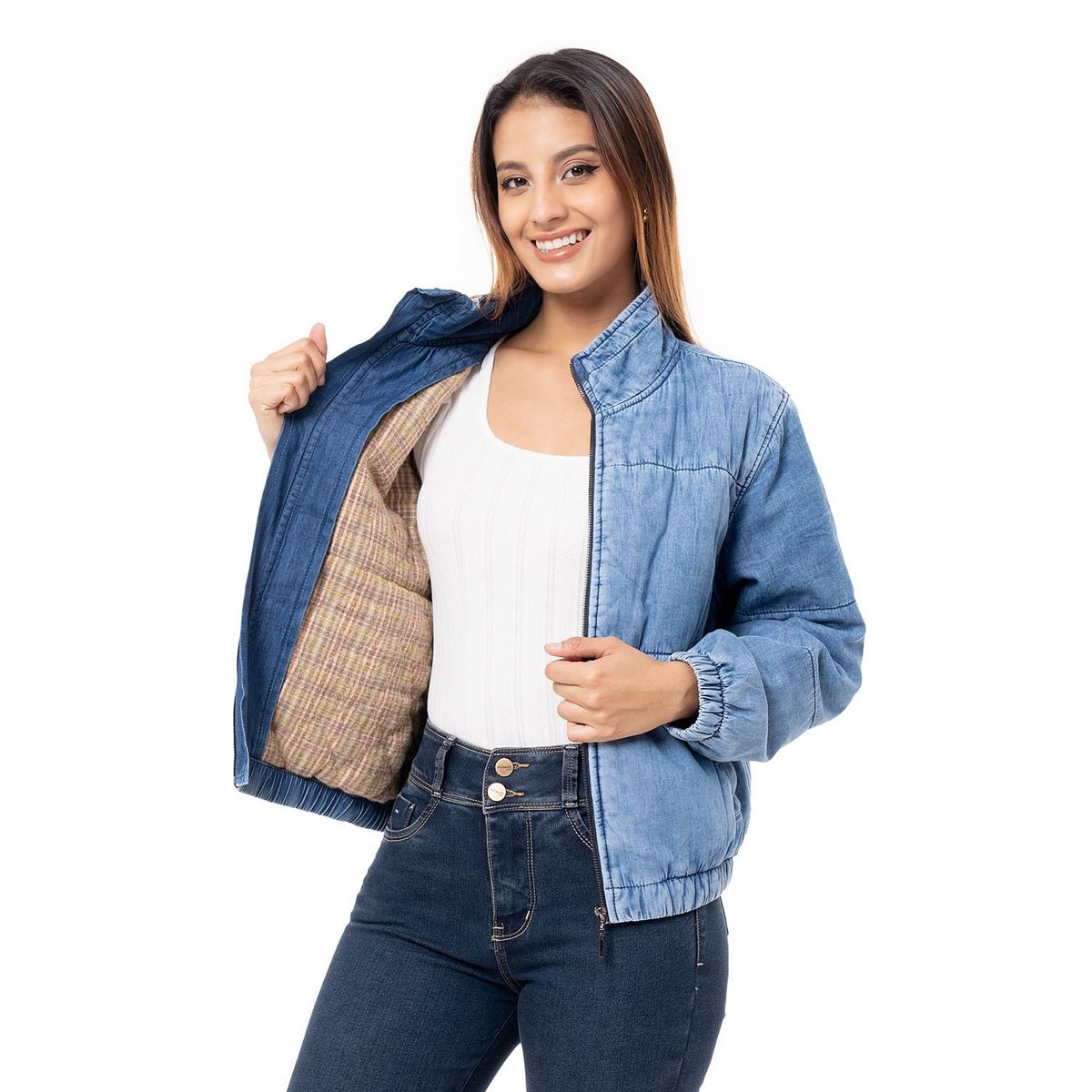 PIONIER - Casaca Denim Mujer Janzil