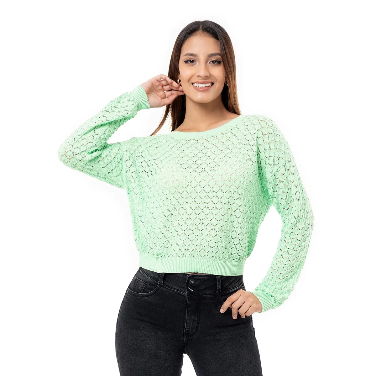 PIONIER - Chompas Hilos Mujer Zina