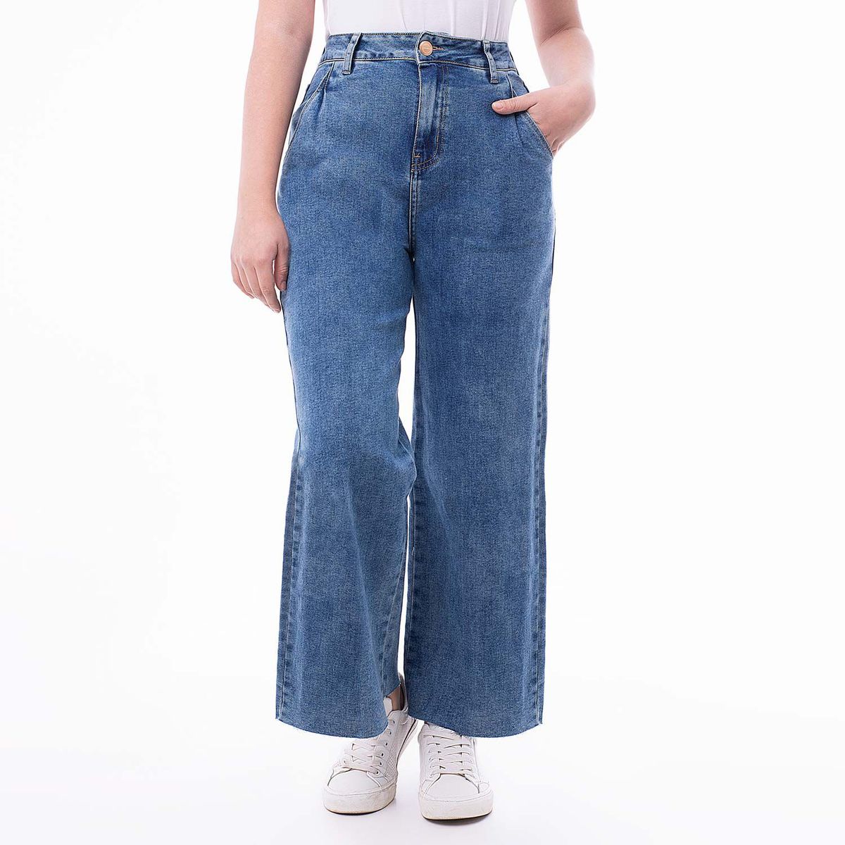 PIONIER - Pantalon Moda Denim Stretch Luciah Mujer