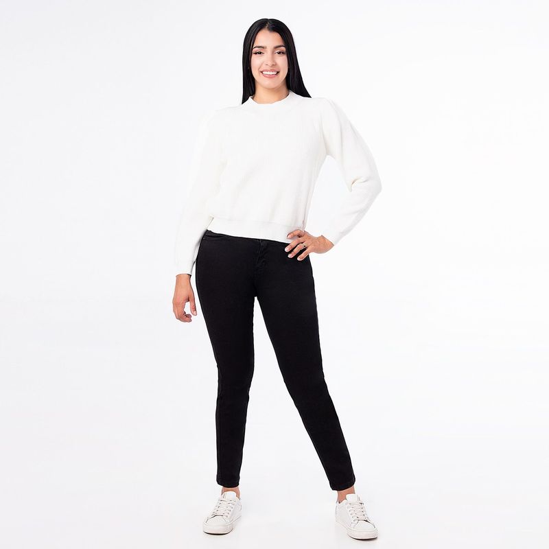 PIONIER - Pantalon Moda Denim Stretch Marfi Mujer