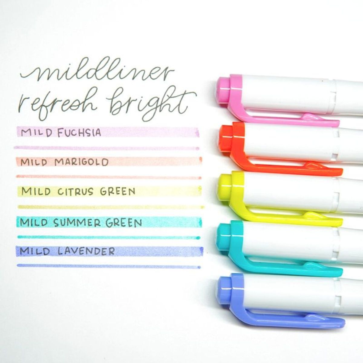 GENERICO - Zebra Mildliner - Marcador doble punta - Refresh bright