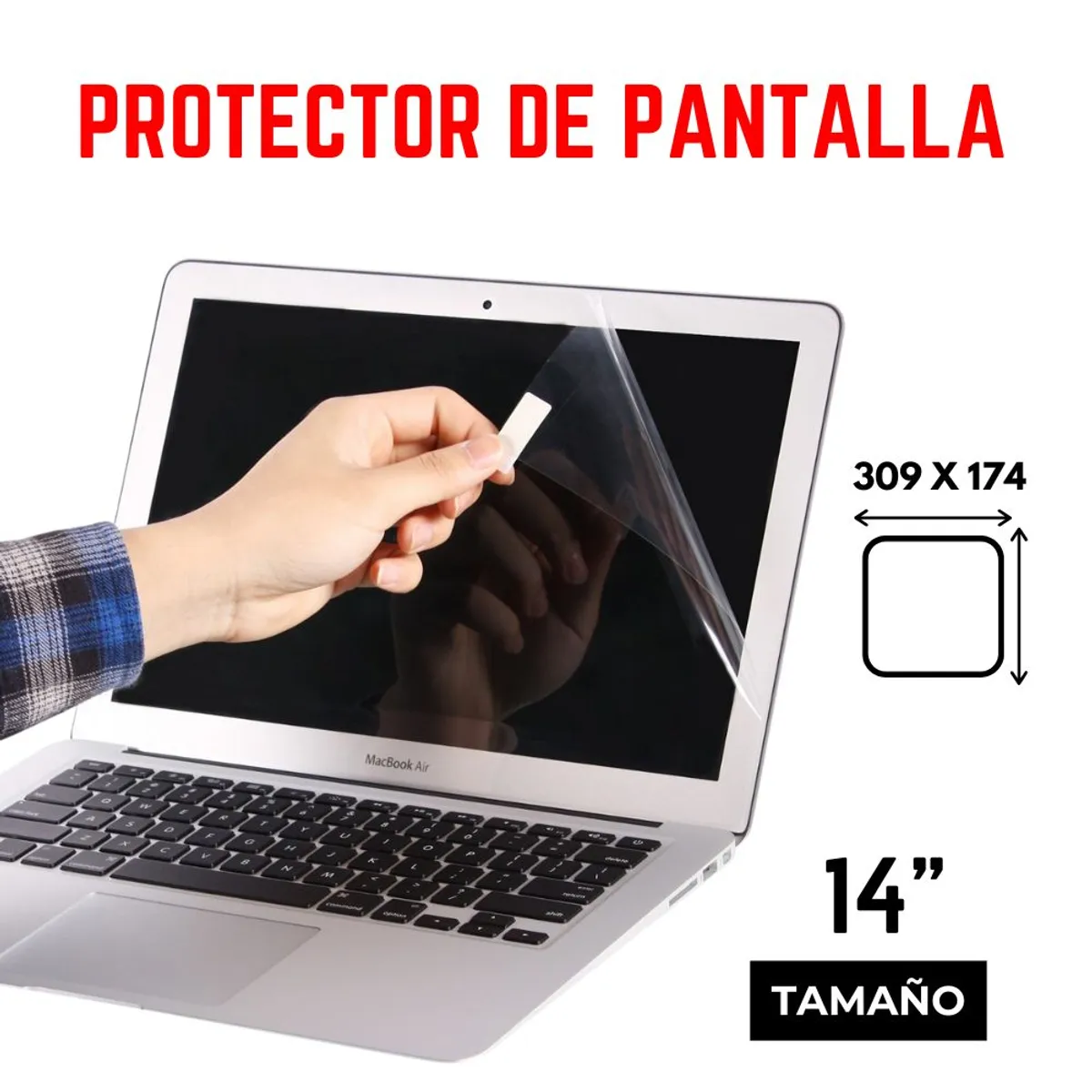 GENERICO - Protector de Pantalla para Laptop de 14